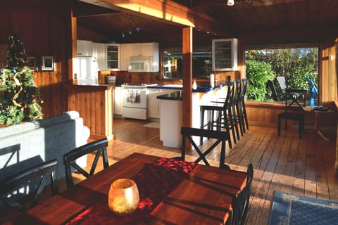 Kitchen and dining area