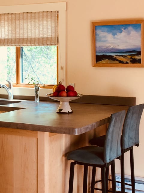 Convenient home dining. 