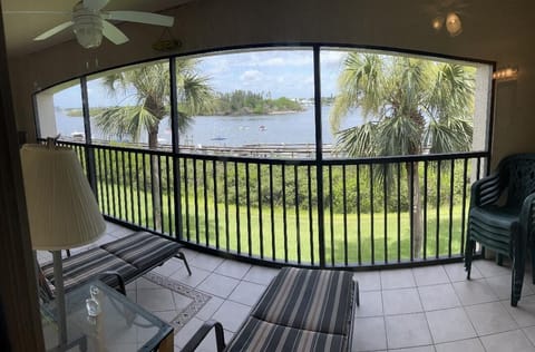 View from patio