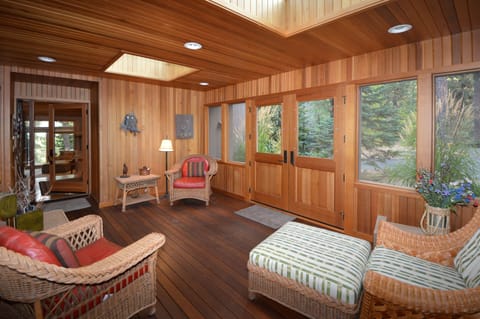 Welcome to our home where every room has a name! We call this room 'Cedar Pass'!