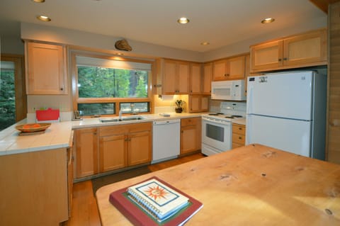 You will find an extra refrigerator in the garage!