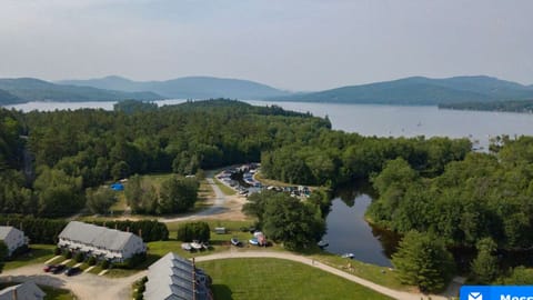 Aerial view of complex