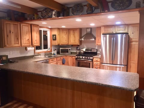 View from dining room.