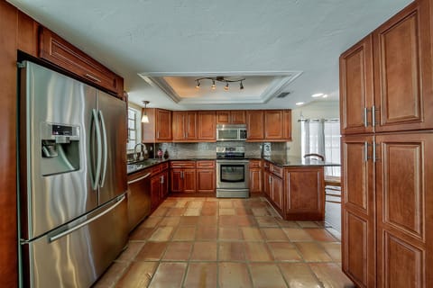 Newly remodeled kitchen