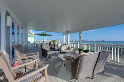 Covered Deck to get relief from the sun