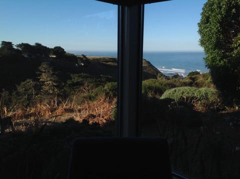 Morning in the master bedroom
