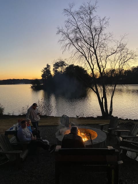 Making smores and memories