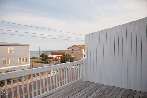 King Master Balcony: View Much better in person! Furniture in prev. photo