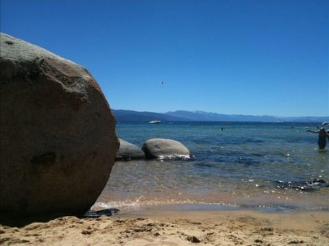 The Lake from the nearby beach