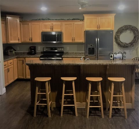 Kitchen with new appliances