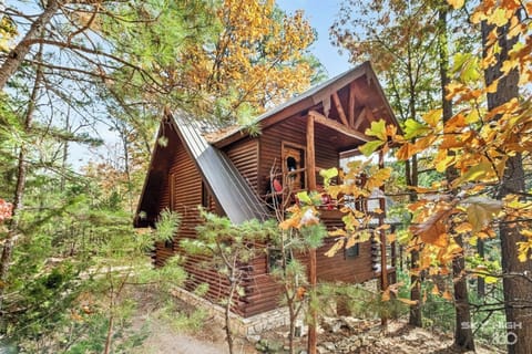Welcome to the Hideaway, a chalet style retreat among the tree tops.