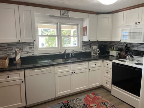 New White Kitchen with Granite