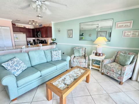 Living Room- Sofa  includes a Queen pull out sofa sleeper