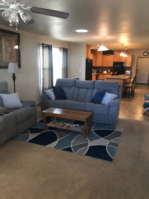 Open plan home for large families and big groups to gather