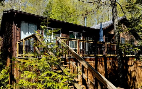 View of cottage from Charleston Lake
