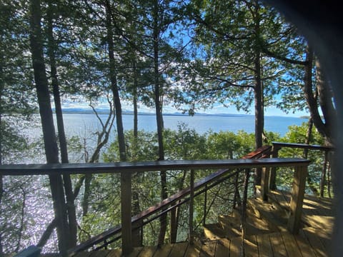 Calm afternoon on the deck.