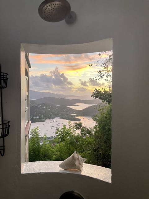 Have you ever seen such a beautiful view from a shower?!