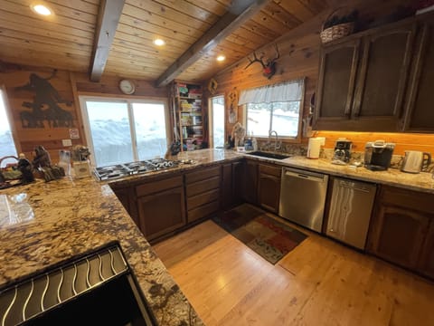 Dacor Gas Cooktop, Bosch Dishwasher, GE Ice Machine, Two Sinks