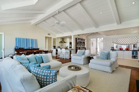 Warm and inviting with open living design