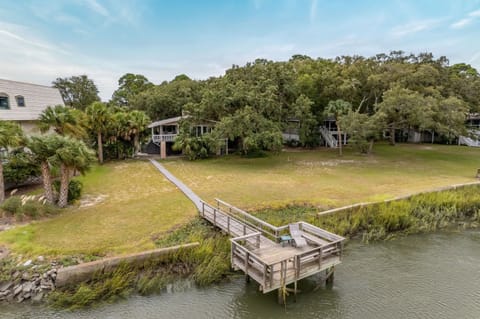 View of the dock and house!