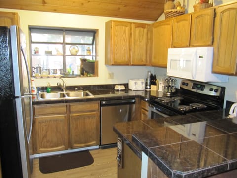 Remodeled kitchen