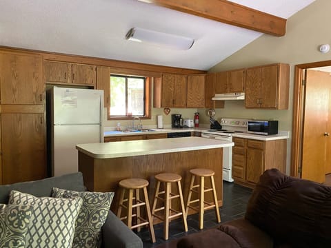Pull up a stool to the kitchen island