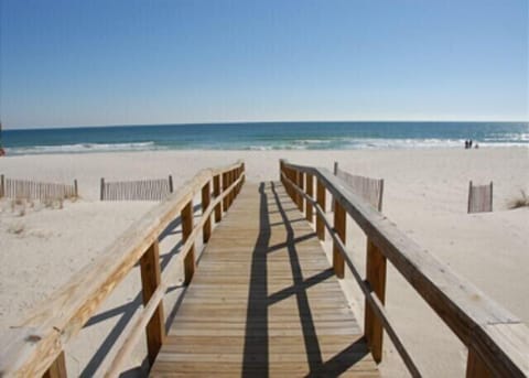 Boardwalk to beach