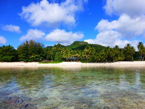House view from lagoon
