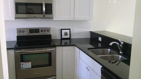 Cook top stove and mircowave.