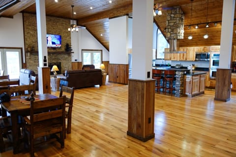 The great hall, over 1500 sq. ft. in size on its own