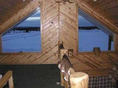 Loft looking outside