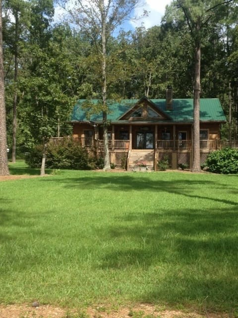 View from the water's edge.