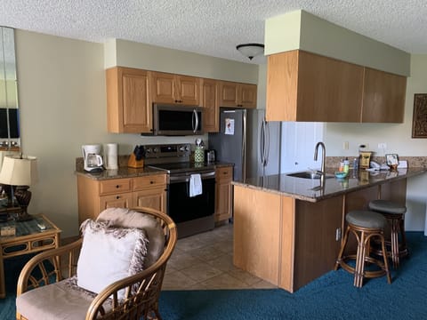 Well stocked kitchen
