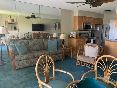 Queen size sofa bed in living room