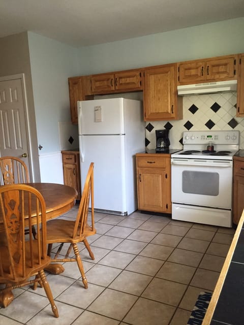 Kitchen equipped for all your cooking needs.