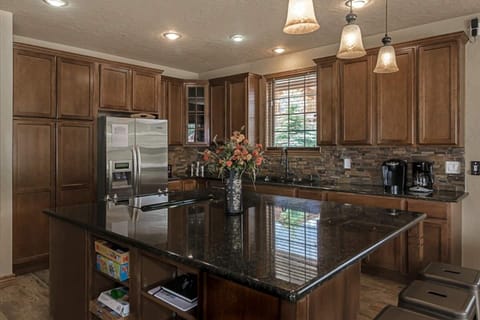 High end gourmet kitchen stocked with everything you might need!