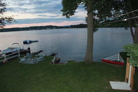 beautiful sunsets from the deck
