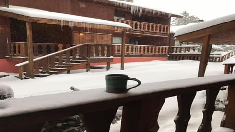 Fresh powder morning.