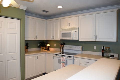 Spacious kitchen with room for big meal prep but don't miss the local cuisine!