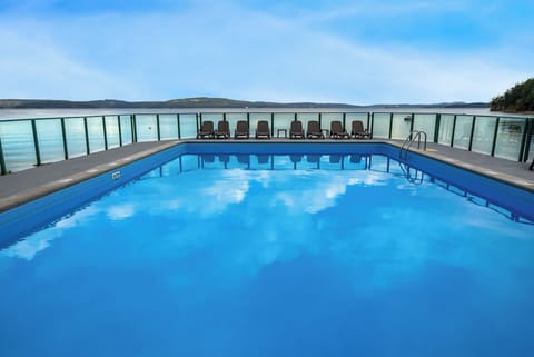 Beautiful Pool with an Ocean view