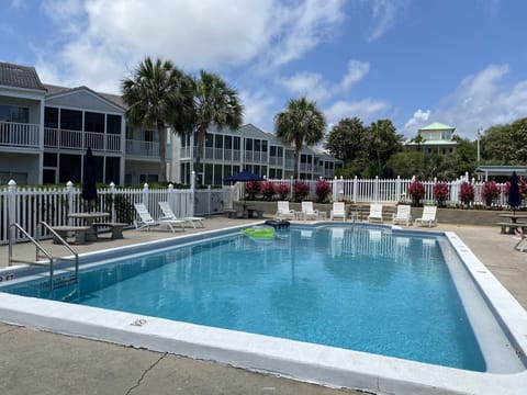 Pool View looking at Unit