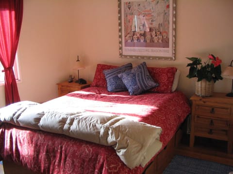 Master bedroom and bath