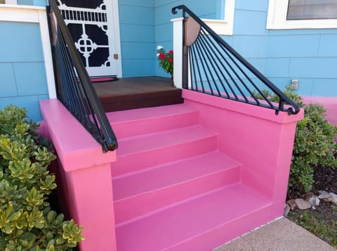 We're at street level and the only stairs are the steps on the front porch.