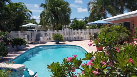 Relax in your salt water pool