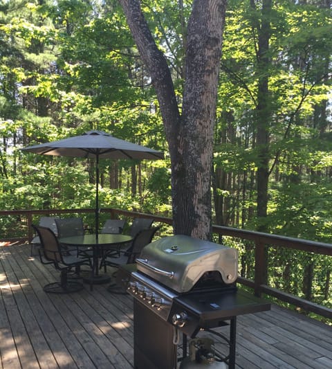 grill and all outdoor furniture included.