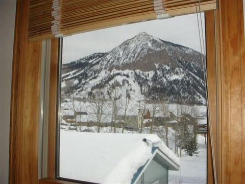 View of the Butte from living room