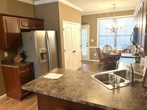 Fully equipped with washer/dryer closet.