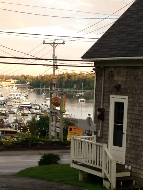 Full views of the whole harbor and the local marina!
