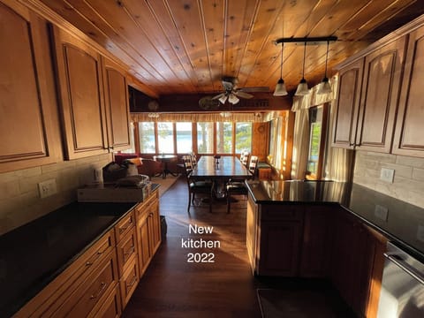 large kitchen - view from door