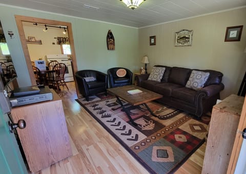 Living Room with Queen sleeper sofa